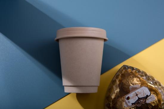 10oz PLA double wall paper cup