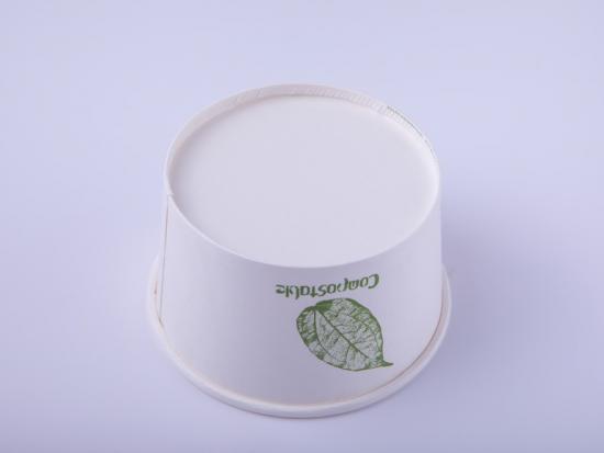8oz biodegradable soup container