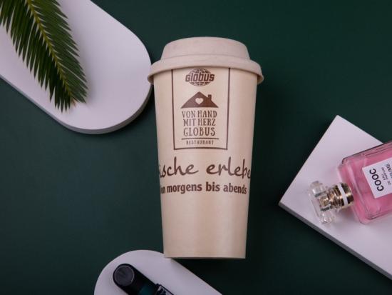 PLA coated sugarcane paper cups with cpla lids