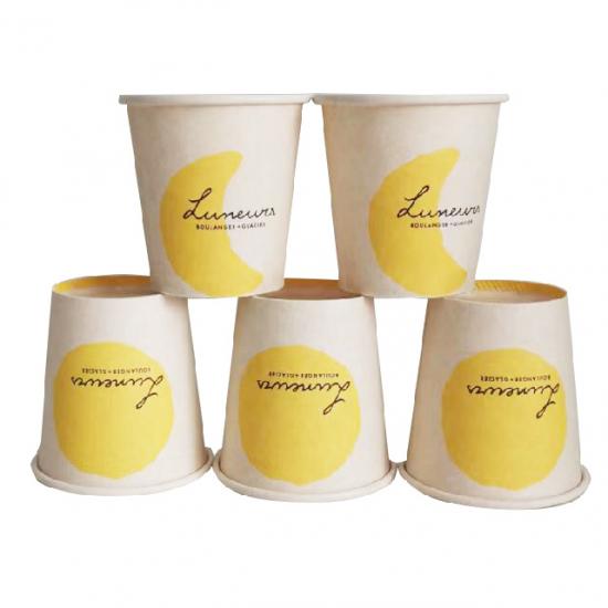 Sugarcane Bagasse Paper Cup with PLA coated