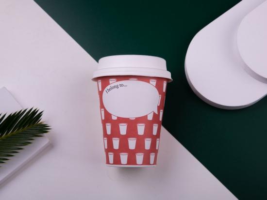 Compostable Paper Cup for Hot or Cold Beverage