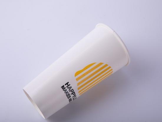 Disposable  Single Wall Coffee Cups with Lids  for Hot Beverages
