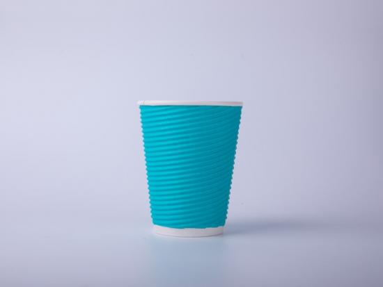 Disposable Ripple Double Wall Coffee Paper Cups