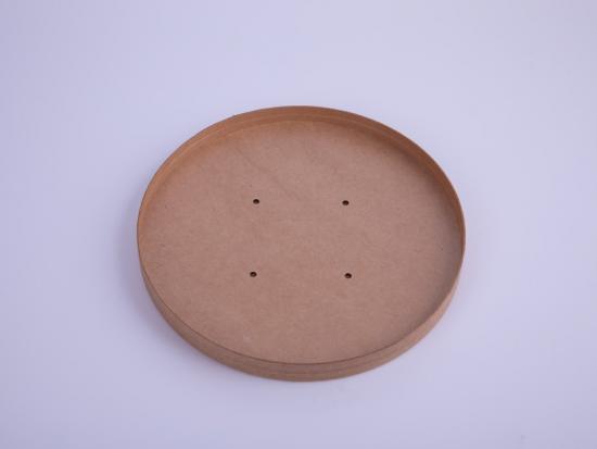Paper Lid for take away disposable salad bowl