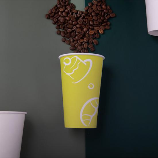 water based 12oz single wall cup