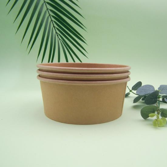 Water-based 750ml Paper Salad Bowl